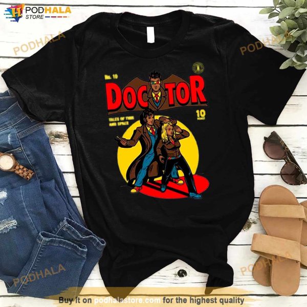 Doctor Who Comic Cartoon Anime Retro Vintage Shirt