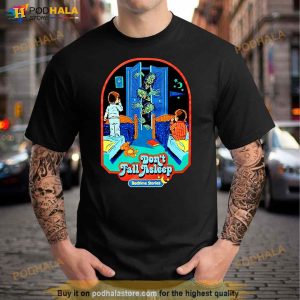 Don't Fall Asleep Zombies Shirt 2