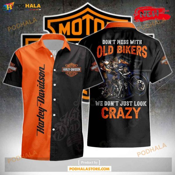 Don’t Mess Up With Old Bikers Hdm For Summer Hawaiian Shirt, Tropical Shirt