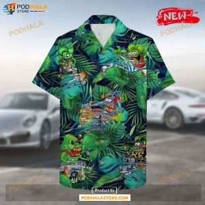 Drag Racing Tropical Summer Hawaiian Shirt, Tropical Shirt for Women Men