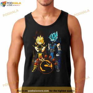 Dragon Ball Goku Vegeta Saiyan Warfare Dragon Ball Z Dbz Shirt 2