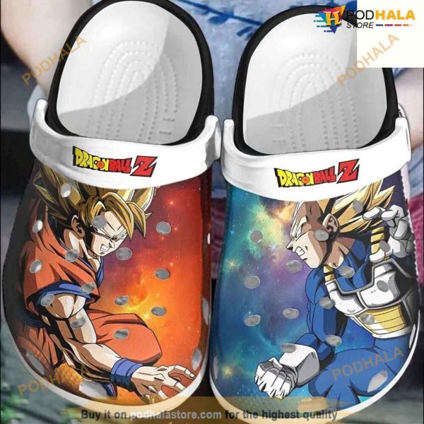 Dragon Ball Vegeta Songoku Adult Crocs Clog Shoes