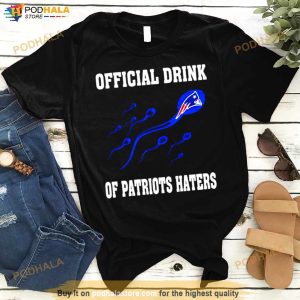 Drink Of New England Patriots Haters Shirt 3