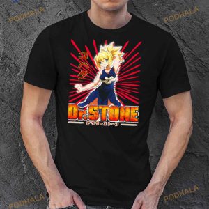 Drstone Anime Art Kohaku Chan Cute Shirt 3