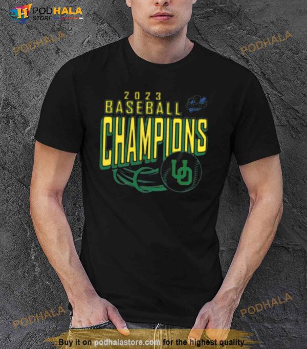 Ducks PAC 12 2023 Baseball Conference Tournament Champions Shirt