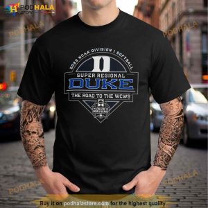 Duke Blue Devils 2023 Ncaa Division I Softball Super Regional Shirt 3