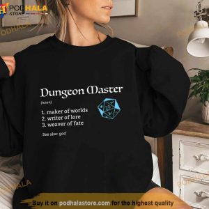 Dungeon And Master Dm Definition Dungeons And Rpg Dragons T Shirt 3