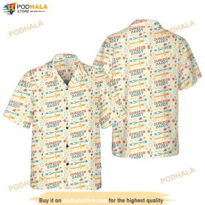Dungeon Daddy Dnd Hawaiian Shirt Dungeons And Dragons Button Up Shirt 2