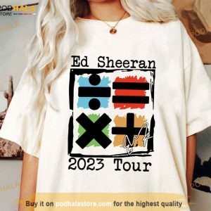 Ed Sheeran Shirt, Mathematics America Tour 2023 Gift For Fans