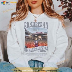 Ed Sheeran The Mathematics Tour Sweatshirt, 2023 Ed Sheeran Tour Shirt For Fans