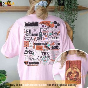 Ed Sheeran Tour 2023 Bad Habit Shirt The Mathletics Music Tour Gift For Fans 4