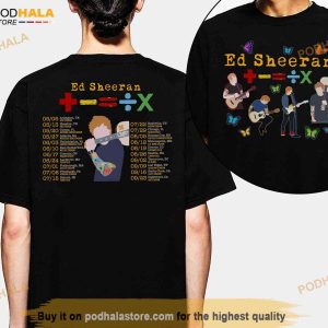 Ed Sheeran Tour 2023 Bad Habit Shirt, The Mathletics Tour Merch