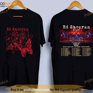 Ed Sheeran Tour 2023 Shirt, World Music Tour, Mathematics Tour 2023 Shirt