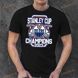 Edmonton Oilers Stanley Cup Champions 2023 T Shirt 3
