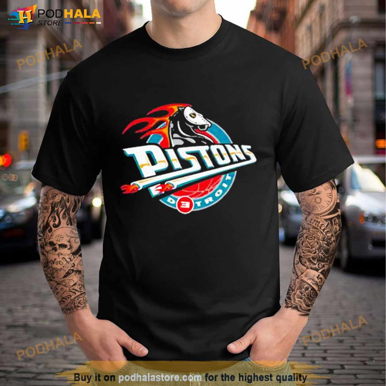 Detroit Pistons Vintage Shirt 
