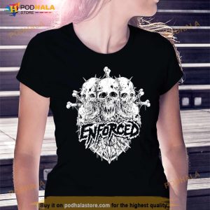 Enforced Spiked Skulls Shirt 3