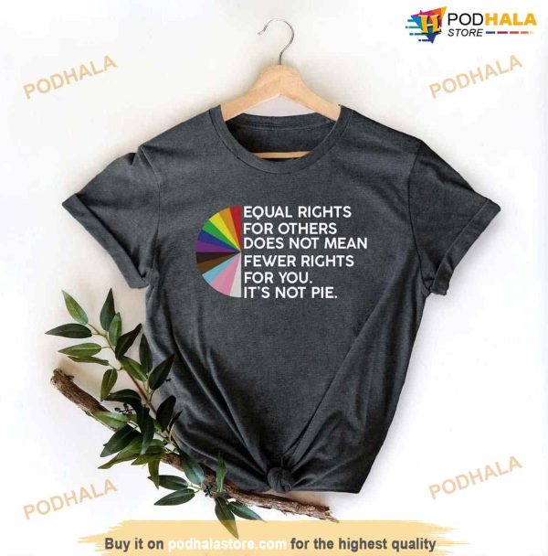 Equal Rights For Others Does Not Mean Fewer Rights For You Shirt, It Not Pie Shirt