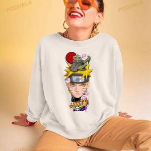 Face Art Naruto Uzumaki Naruto Shippuden Shirt