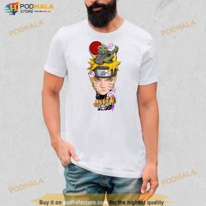 Face Art Naruto Uzumaki Naruto Shippuden Shirt 3