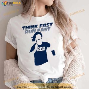 Fanart Chad Powers Think Fast Run Fast Shirt 3