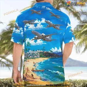 Farnborough International Airshow Boeing P 8a Poseidon Hawaiian Shirt For Men And Women 2