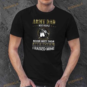Fathers Day Army Dad Men Gift Shirt 2