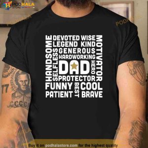 Fathers Day For Dads Worlds Greatest Dad Proud Father Shirt, Unique Gifts For Dad