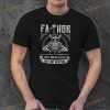 FaThor Father Just Mightier Hammer Viking Fathers Day Shirt