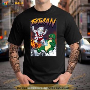 Fatman Vs Kaiju Ultraman Shirt 2