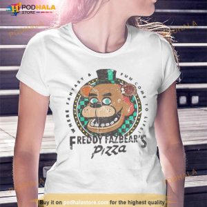 Fazbear's Pizza 1983 Distressed Five Nights At Freddy's Shirt 3