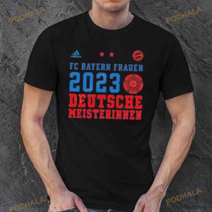 Fc Bayern Frauen 2023 Deutsche Meisterinnen Shirt