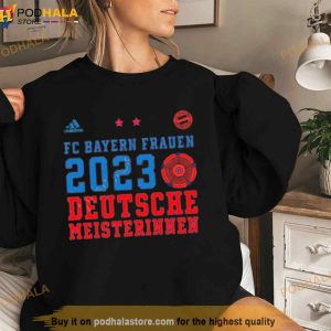 Fc Bayern Frauen 2023 Deutsche Meisterinnen Shirt 3