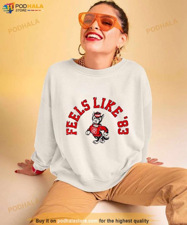 Feels Like ’83 NC State Basketball Shirt