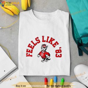 Feels Like '83 Nc State Basketball Shirt 3