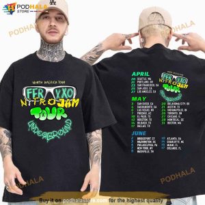 FELIZ CUMPLEAÑOS Ferxxo 2023 Tour Shirt, FEID North America 2023 Tour Gift
