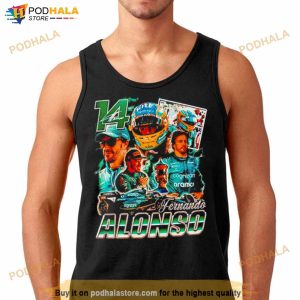 Fernando Alonso 14 signature Shirt