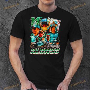 Fernando Alonso 14 Signature Shirt 2
