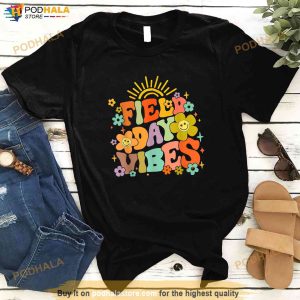 Field Day Vibes Summer Teacher Kids Last Day Of School Shirt 2