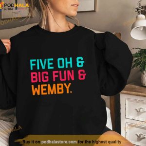 Five Oh Big Fun Wemby Shirt 3