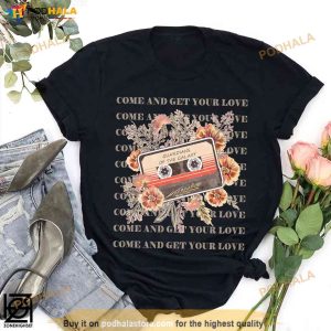 Floral Inspired Guardians Of The Galaxy Mixtape Shirt Marvel Tee For Fans 2