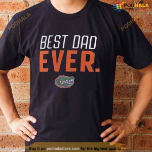 Florida Gators Best Dad Ever Logo Father's Day T Shirt 3