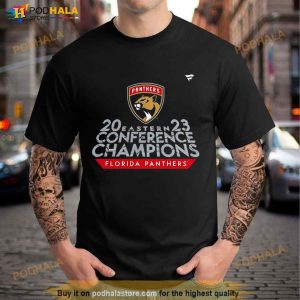 Florida Panthers 2023 Eastern Conference Champions Locker Room T Shirt