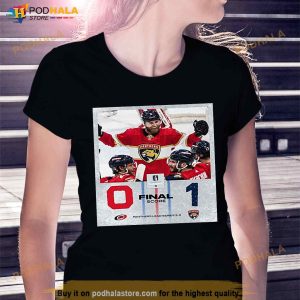 Florida Panthers Beat Carolina Hurricanes 3 2 In NHL Final T Shirt