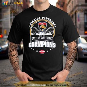 Florida Panthers city skyline 2022 2023 eastern conference champions Shirt