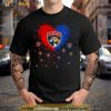 Florida Panthers Glitter Heart 2023 Shirt