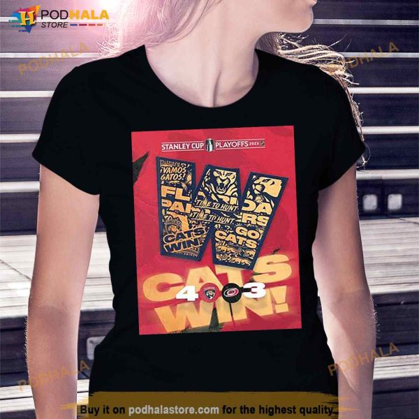 Florida Panthers We Were The Storm NHL Stanley Cup 2023 T Shirt