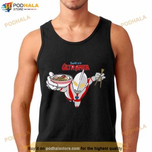 Flying Ultramen Eating Ramen Ultraman Shirt 3
