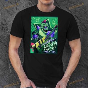 Fnaf Monty Montgomery Gator Five Nights Security Shirt