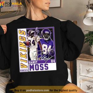 Fooball Legend Signature Vintage Retro 80s Randy Moss Shirt 2