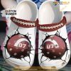 Football Personalized Crack Crocs Clog Shoes Crocs Clog Shoes For Men Women